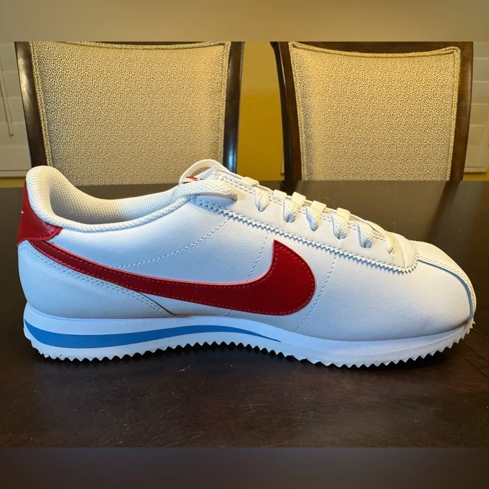New Nike Cortez Forest Gump White Red Sneaker Shoes Size US 11.5 - Picture 9 of 14